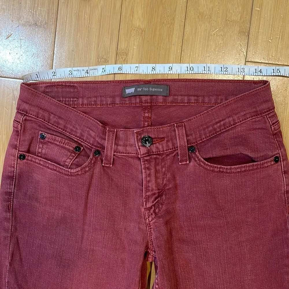 Levi's 524 Too Superlow Skinny Jeans - Picture 2 of 12